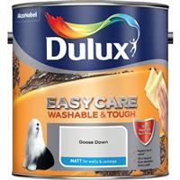 Dulux Easycare Matt Emulsion Paint, 5L, Goose Down