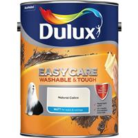 Dulux Easycare Matt Emulsion Paint, 2.5L, Natural Calico
