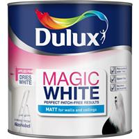 Dulux Matt Emulsion Paint, 5L, Magic White