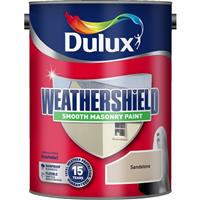 Weathershield Smooth Masonry Paint, 5L, Sandstone