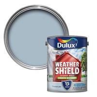 Weathershield Smooth Masonry Paint, 5L, Frosted Lake