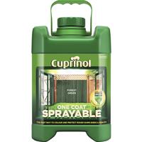 Cuprinol Sprayable Fence Paint, 5L, Forest Green