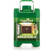 Cuprinol Sprayable Fence Paint, 5L, Forest Oak
