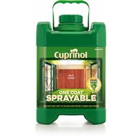 Cuprinol Ducksback Sprayable Fence Paint, 5L, Rich Cedar