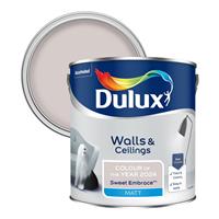 Dulux Matt Emulsion Paint, 2.5L, Sweet Embrace