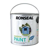 Ronseal Garden Paint, 2.5L, Cornflower