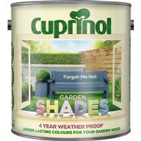 Cuprinol Garden Shades Wood Paint, 2.5L, Forget Me Not