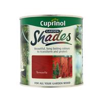 Cuprinol Garden Shades Wood Paint, 1L, Terracotta