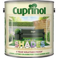 Cuprinol Garden Shades Wood Paint, 2.5L, Sage