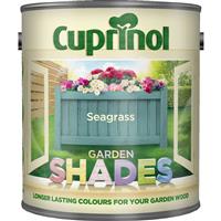 Cuprinol Garden Shades Wood Paint, 1L, Seagrass