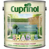 Cuprinol Garden Shades Wood Paint, 2.5L, Seagrass