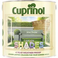 Cuprinol Garden Shades Wood Paint, 1L, Wild Thyme