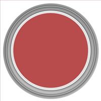 Johnstone's Silk Emulsion Paint, 2.5L, Rich Red