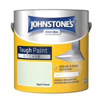 Johnstone's Kitchen Matt Tough Emulsion Paint, 2.5L, Apple Flower