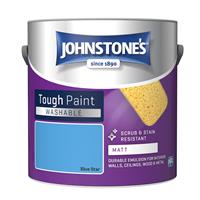Johnstone's Washable Matt Emulsion Paint, 2.5l, Blue Star