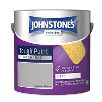 Johnstone's Washable Matt Emulsion Paint, 2.5L, Summer Storm