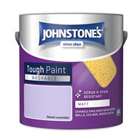 Johnstone's Washable Matt Emulsion Paint, 2.5L, Sweet Lavendar