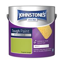 Johnstone's Washable Matt Emulsion Paint, 2.5L, Tropical Jungle