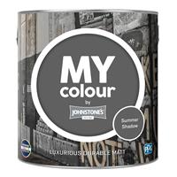 Johnstone's My Colour Durable Matt Emulsion, 2.5L, Summer Shadow