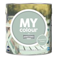Johnstone's My Colour Durable Matt Emulsion, 2.5L, Aquamarine Dream