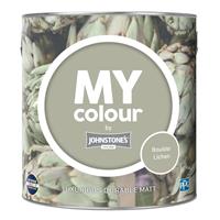 Johnstone's My Colour Durable Matt Emulsion, 2.5L, Boulder Lichen