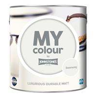Johnstone's My Colour Durable Matt Emulsion, 2.5L, Swansong