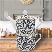 William Morris Willow Bough Tea For One Set