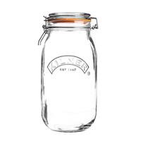 Kilner Round Clip Top Jar, 1.5 Litre
