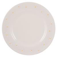 Price & Kensington Daisy Dinner Plate, Cream