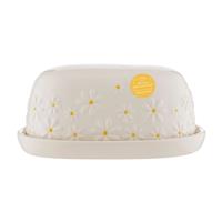 Price & Kensington Dasiy Butter Dish, Cream