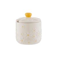 Price & Kensington Daisy Sugar Bowl, Cream