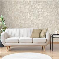Fine Dcor Savona Marble Tile Wallpaper, Natural