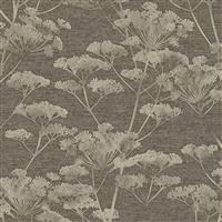 Graham & Brown Serene Seed Head Wallpaper, Taupe