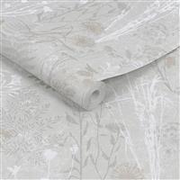 Graham & Brown Organics Wallpaper, Champagne
