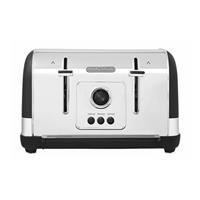 Morphy Richards 240131 Venture 4 Slice Toaster, Black