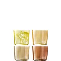 Gems Tumbler 310ml Assorted Amber x 4