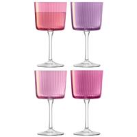 Gems Wine Glass 250ml Assorted Garnet x 4