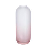 Dartington Crystal Replenish Tall Vase, Pink