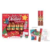 RSW International Dashers Dominoes Game Crackers, 9", 6 Pack