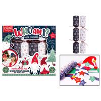 RSW International Who Am I? Game Christmas Crackers, 9, 6 Pack