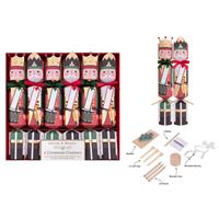 RSW International Nutcracker Christmas Crackers, 12, 6 Pack,