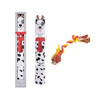RSW International Pet Dog Christmas Cracker, 14", White