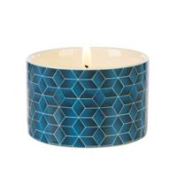 Fired Earth Ceramic Candle, Assam & White Cedar, Medium