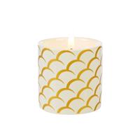 Fired Earth Ceramic Candle, White Tea & Pomegranate, Small