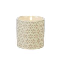 Fired Earth Ceramic Candle, Oolong & Stem Ginger, Small