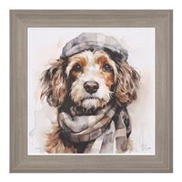 Archie by Joanne Lea Framed Picture, 38x90cm