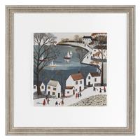 By The Bay by Sabrina Roscino Framed Picture, 42x90cm