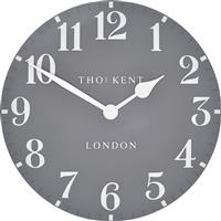 Thomas Kent Arabic Wall Clock, 51cm, Grey