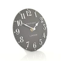 Thomas Kent Arabic Mantel Clock, 15cm, Dolphin