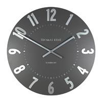 Thomas Kent Mulberry Wall Clock, 51cm, Graphite